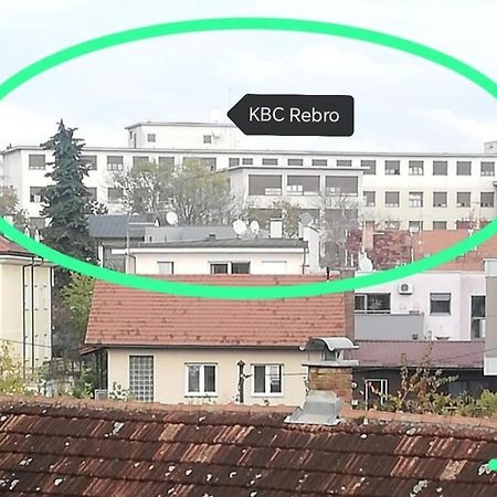 Studio Apartman Jordanovac Rebro, 300 M Od Bolnice Rebro ザグレブ エクステリア 写真