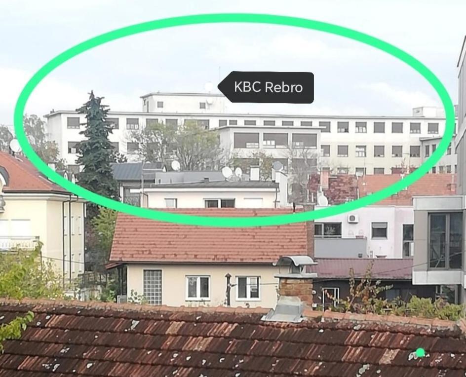 Studio Apartman Jordanovac Rebro, 300 M Od Bolnice Rebro ザグレブ エクステリア 写真