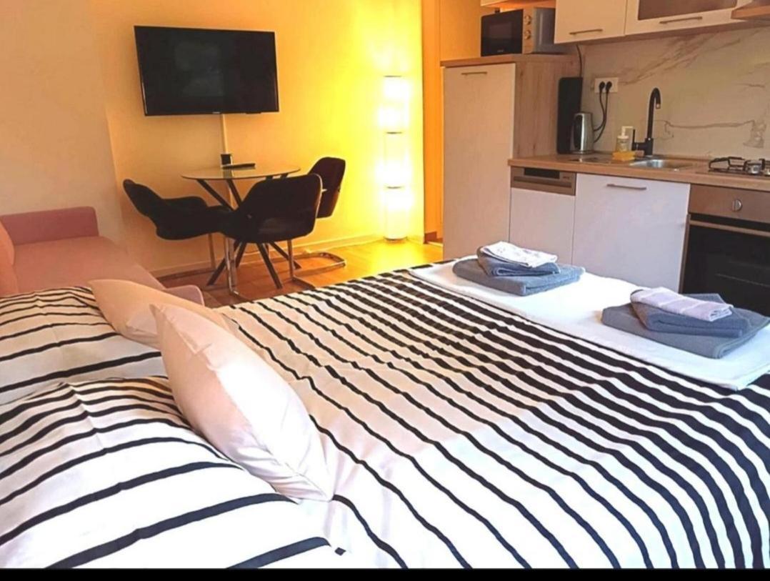 Studio Apartman Jordanovac Rebro, 300 M Od Bolnice Rebro ザグレブ エクステリア 写真